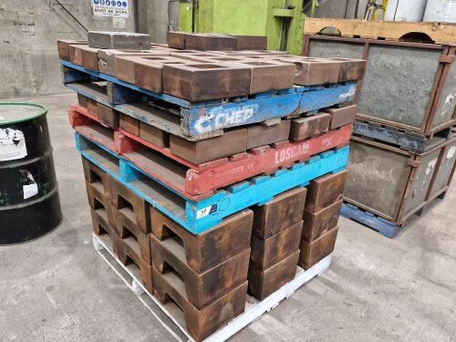 Qty of 27 H/D Steel Blocks