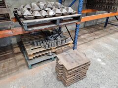 A Large Qty of Asstd Steel Casting Blocks