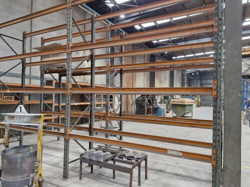 Qty of 4 Bays of Pallet Racking