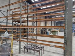 Qty of 4 Bays of Pallet Racking