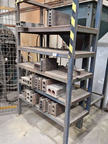 A 6 Tier H/D Steel Frame Storage Rack