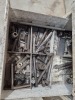 Steel Frame Multidrawer Storage Cabinet and Contents - 2