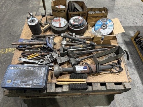 Qty of assorted Hand tools