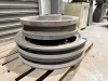 Qty 3 assorted HD Steel Drive Wheels - 2