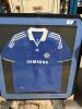 Qty of 2 Framed Chelsea Soccer Guernsey's - 2