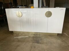 Star Libra Buffet, White and Gold RRP $1199