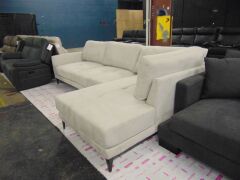 Hendricks Sofa Right Hand Facing Chaise - - Nnlg L.Grey - 2