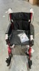 Days Escape Wheelchair Self Propelled with Back Breaks - Ruby Red - PAT-091566256 - 2