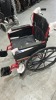 Days Escape Wheelchair Self Propelled with Back Breaks - Ruby Red - PAT-091566256 - 3
