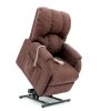 Pride Mobility C1 Lift Chair (Single Motor) - Fabric Chocolate