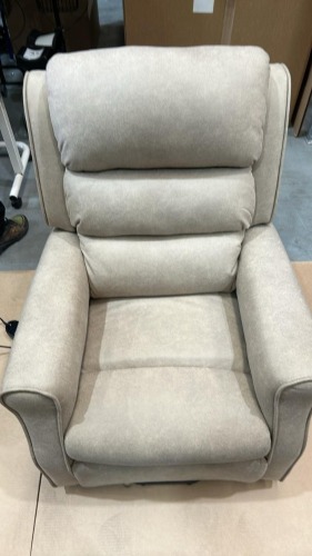 Innova-Aid Dual Motor Recliner Lift Chair &ndash; Fabric &ndash; Mushroom &ndash; F-SE542-46