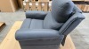 Royale Chadwick Soft Touch Fabric Lift Chair (Quad Motor) &ndash; Indigo Blue - 3