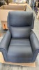 Royale Chadwick Soft Touch Fabric Lift Chair (Quad Motor) &ndash; Indigo Blue - 2