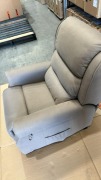 Soteria Dual Motor Recliner - Fabric - Dark Grey