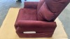Pride D30- Electric Lift Chair and Recliner &ndash; Fabric &ndash; Burgundy - 2