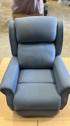 Soteria Atlas Quad Motor Recliner - Fabric - Blue