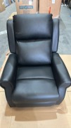 Soteria Atlas Quad Motor Recliner - Leather &ndash; Black