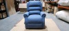 Soteria Atlas Twin Motor Recliner - Petite - Fabric - Blue