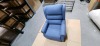 Soteria Atlas Twin Motor Recliner - Petite - Fabric - Blue - 5