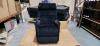 AAL - Single Motor Recliner Topform Ashley Tall (Extra Large) - Fabric Magma Onyx