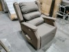 Configura Comfort Beige Vinyl Lift and Recline Chair &ndash; Large - 3