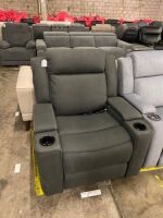 CARLTON Electric Recliner / LUX RHINO *ASH