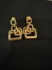 18ct Yellow Gold CANTURI drop earrings