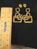 18ct Yellow Gold CANTURI drop earrings - 2