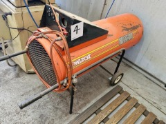 Wildcat Motorised Gas Fired Portable Factory Heater<
