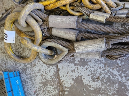 Quantity Heavy Duty Large Cable Lifting Slings