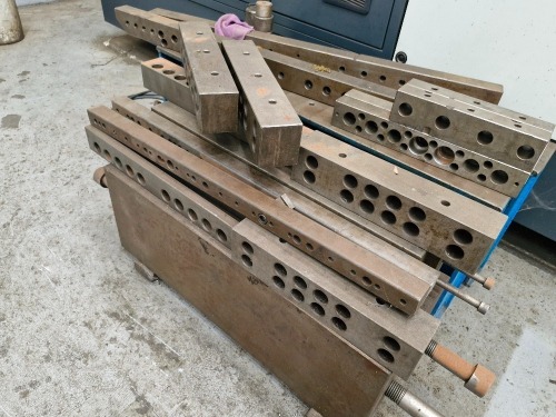 Quantity of assorted Heavy Duty Steel Parallel Machine Blocks