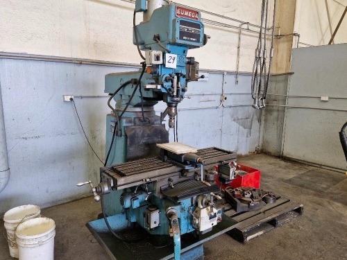 1993 Eumega Motorised Heavy Duty Universal Milling Machine