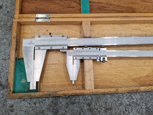 Mitutoyo Vernier Calliper Set