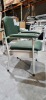 Bundle of 2 x Bedside Commode's Deluxe Padded - Slate Green - Approx RRP $ 799 - 8