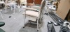 Bundle of 2 x Bedside Commode's Deluxe Padded - Slate Green and White - Approx RRP $799 - 2
