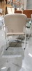 Bundle of 2 x Bedside Commode's Deluxe Padded - Slate Green and White - Approx RRP $799 - 3