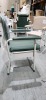 Bundle of 2 x Bedside Commode's Deluxe Padded - Slate Green and White - Approx RRP $799 - 7