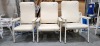 Bundle of 3 x Rehab High Back Chairs &ndash; White &ndash; Approx RRP $1199