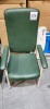 Bundle of 2 x Rehab High Back Chairs &ndash; Slate Green &ndash; Approx RRP $799 - 2