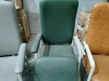 Bundle of Assorted Day Chairs and Bedside Commode with Missing Parts - 3