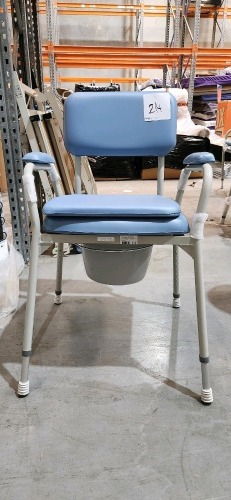 Homecraft Padded Bedside Commode