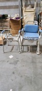 Homecraft Padded Bedside Commode plus Spare Parts