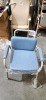Homecraft Padded Bedside Commode plus Spare Parts - 5