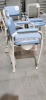 Homecraft Padded Bedside Commode plus Spare Parts - 6