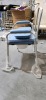 Homecraft Padded Bedside Commode plus Spare Parts - 8