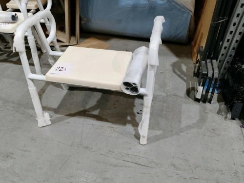 K Care Premium Shower Stool with Padded Seat &ndash; 60cm