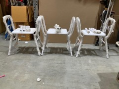 Bundle of 3 x Over Toilet Aid - Shower Stool RRP $360