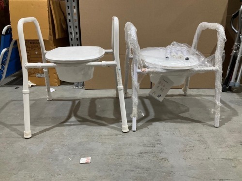 Bundle of 2 x Over Toilet Aid - Approx RRP $280