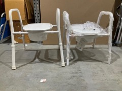 Bundle of 2 x Over Toilet Aid - Approx RRP $280