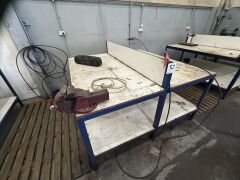 Steel Framed Workbench, 1800 x 1850mm